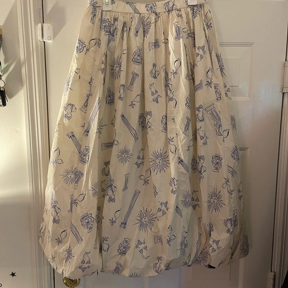 Lucky Brand Bubble Midi Skirt - Picture 4 of 8